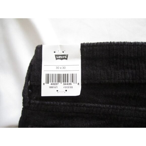 New Women Levis 711 Skinny Corduroy Black Pants Sz 30x30 (WP302) - Picture 7 of 11